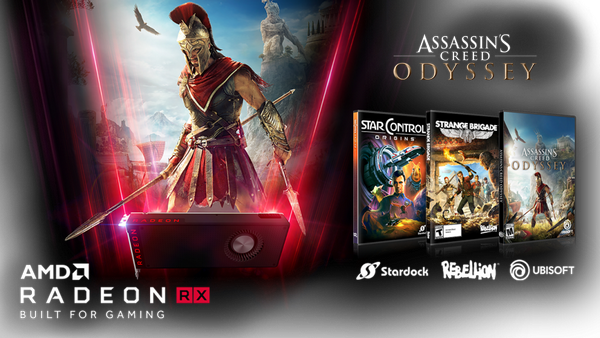 Assassins creed odyssey и star control origins и strange brigade для pc при покупке видеокарт radeon rx vega rx 580 или rx 570 Assassins creed odyssey и star control origins и strange brigade для pc при покупке видеокарт radeon rx vega rx 580 или rx 570