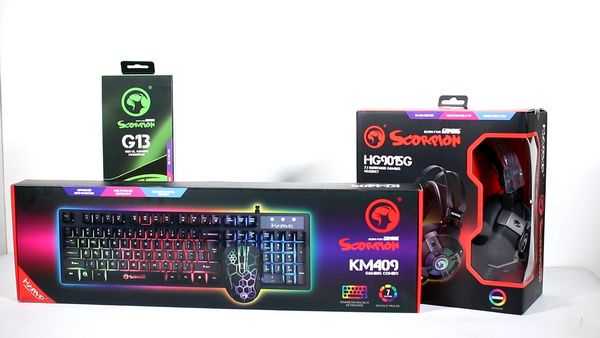 Бюджетная игровая периферия от Marvo Scorpion Бюджетная игровая периферия от Marvo Scorpion