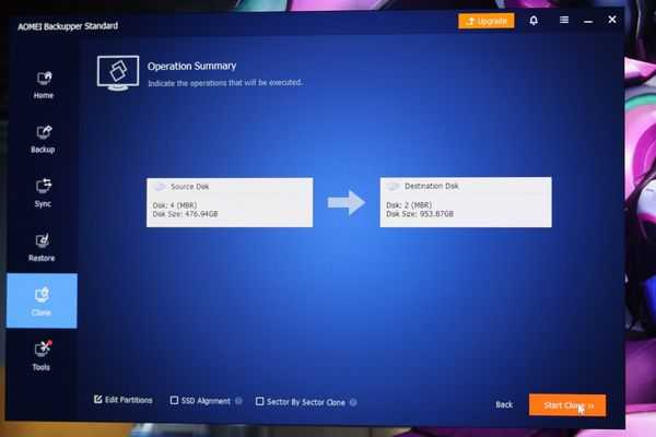 Как клонировать системный диск ssdhdd Как клонировать системный диск ssdhdd