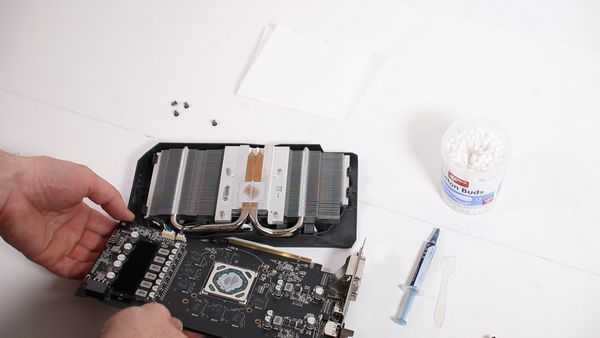 Как заменить термопасту на видеокарте Как заменить термопасту на видеокарте