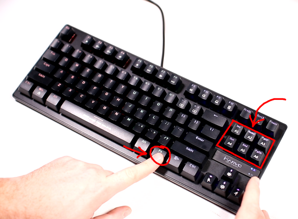 Механическая клавиатура Marvo scorpion kg901 Механическая клавиатура Marvo scorpion kg901