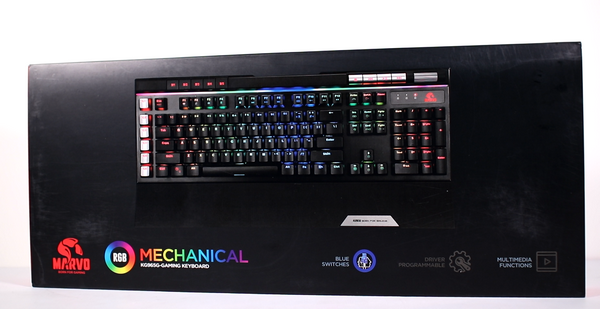 Новая механическая клавиатура marvo pro series kg965g Новая механическая клавиатура marvo pro series kg965g