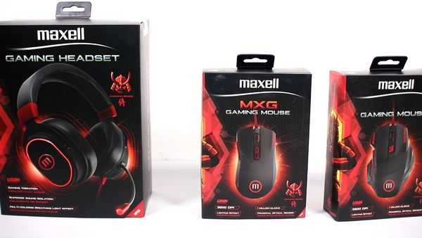 Обзор игровой периферии Maxell Обзор игровой периферии Maxell