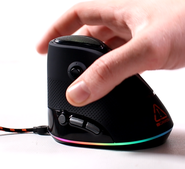 Самая странная вертикальная мышь от Canyon. Самая странная вертикальная мышь от Canyon.