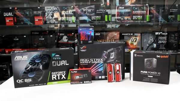 Сборка компьютера с новой rtx 2080 и i7 8700