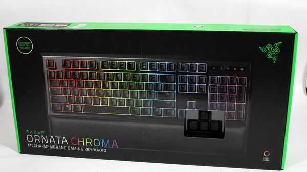 Razer ornata chroma — удобная и светящаяся клавиатура