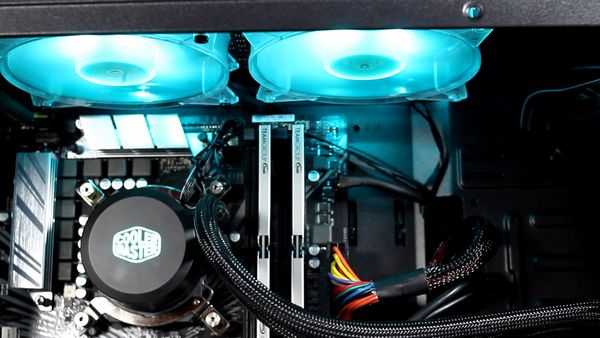 Конфигурация Power by Asus с новой rtx 2060 и водяным охлаждением Cooler Master