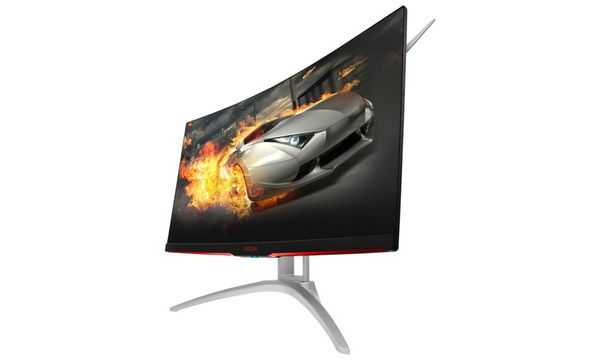 Aoc agon ag272fcx6 соединяет игроков с игрой благодаря частоте обновления 165 Гц и кривизне 1800 мм